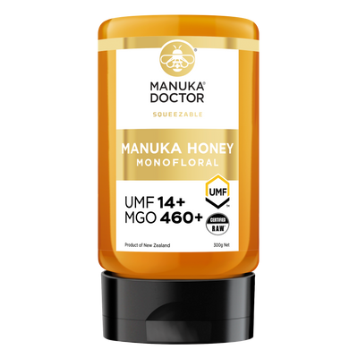 UMF 14+ Squeezy Monofloral Manuka Honey 300g