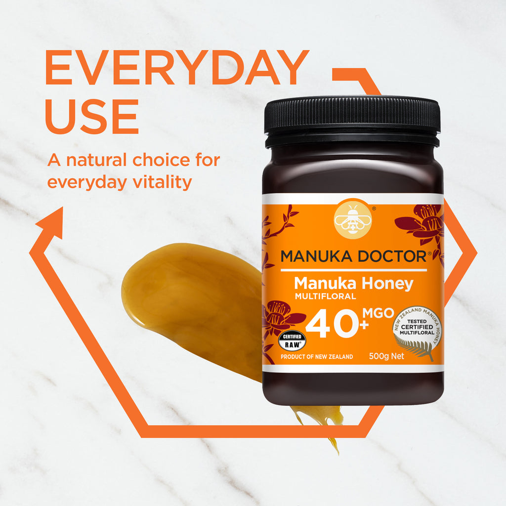 MANUKA DOCTOR マヌカハニー 40+ MGO 500g 4個セット 楽天市場】1個