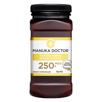 MGO 250+ Monofloral Manuka Honey 1kg