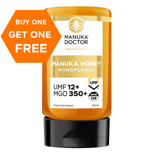 UMF 12+ Squeezy Monofloral Manuka Honey 300g