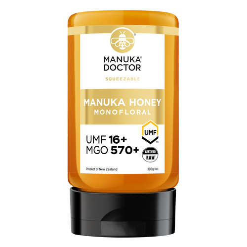 UMF 16+ Squeezy Monofloral Manuka Honey 300g
