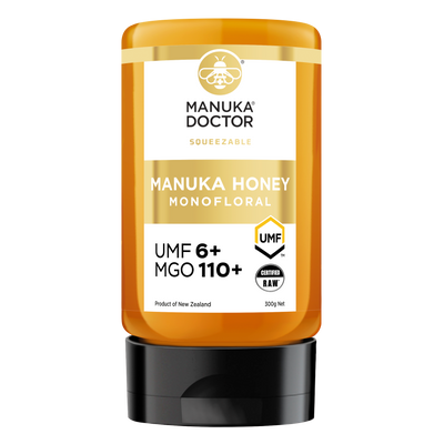 UMF 6+ Squeezy Monofloral Manuka Honey 300g
