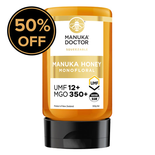 UMF 12+ Squeezy Monofloral Manuka Honey 300g