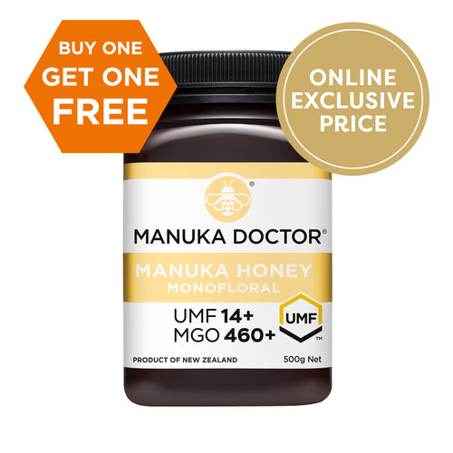 UMF 14+ Monofloral Manuka Honey 500G