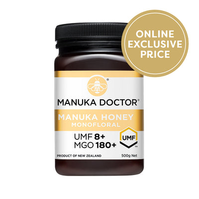UMF 8+ Monofloral Manuka Honey 500g