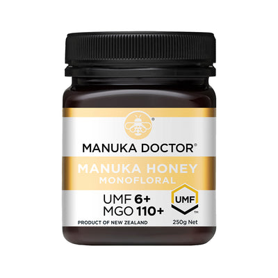 UMF 6+ Monofloral Manuka Honey 250g