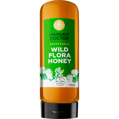 Wild Flora Squeezy Honey 500g