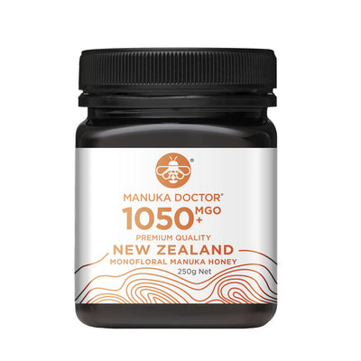 MGO 1050+ Monofloral Manuka Honey 250g